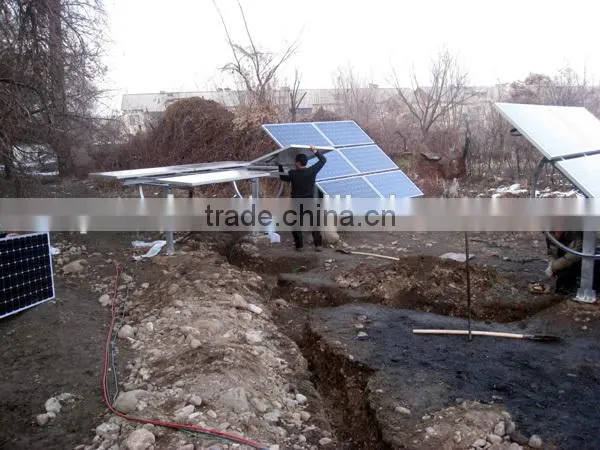 pv Adjustable ground Solar Racking mounting brackets for panels