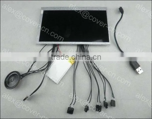 Promotional 5'' inch video module for greeting cards, video greeting card module, video module for cards