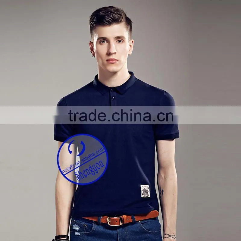 Custom good quality new design applique polo shirts