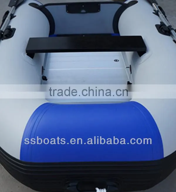2014 beautiful aluminum bottom inflatable fishing boat