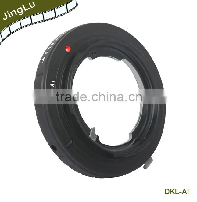2014 hot sale lens adapter for DKL mount lens to AI camera body