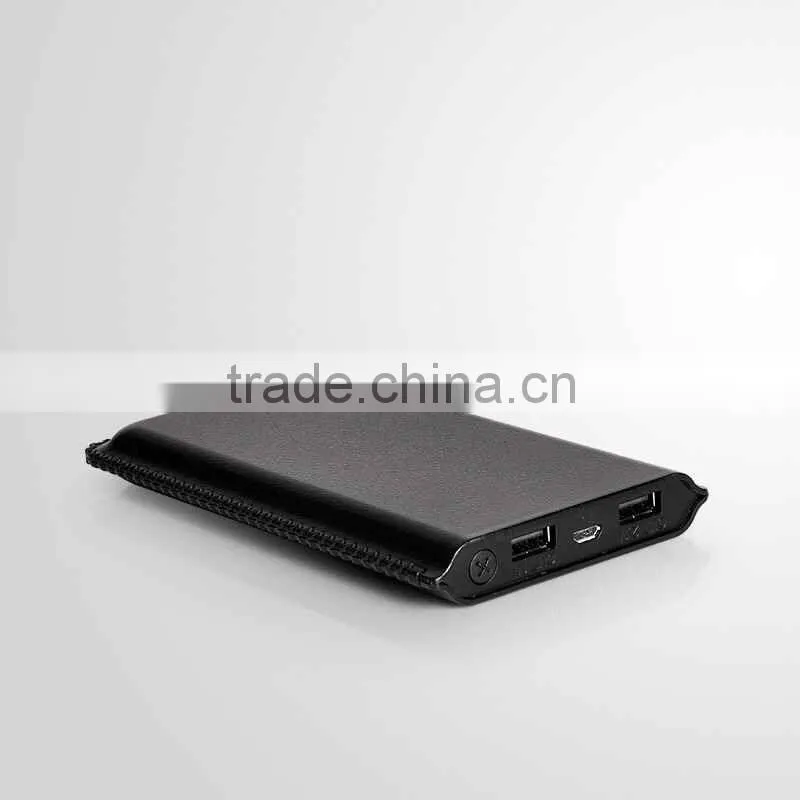 smart phone charger gift dual USB charger double power battery 18650 battery 10000mah