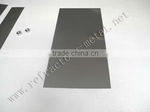 Molybdenum alloy plate