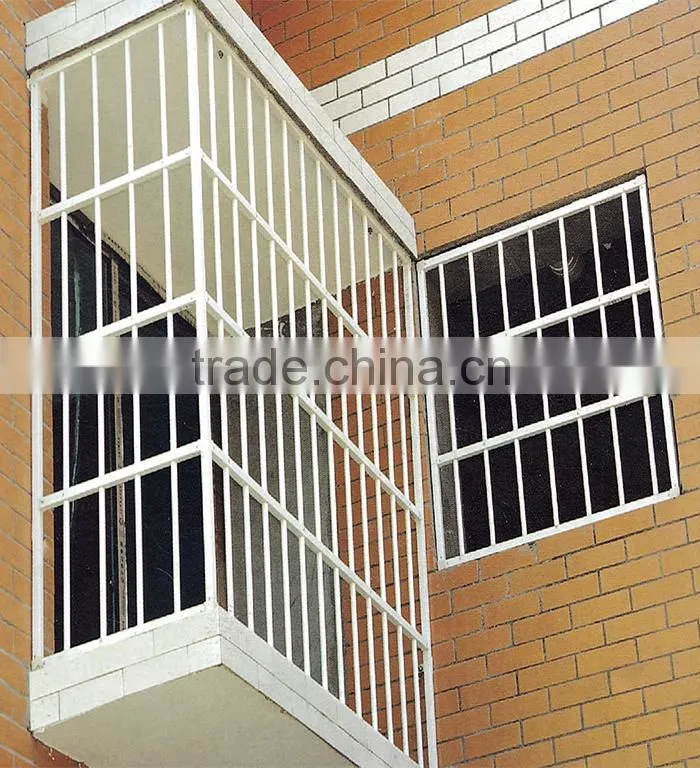 Stable quality rectangular steel security windows and doors factory
