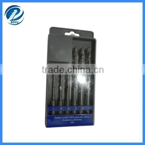 high performance 6pcs sds hammer drill set