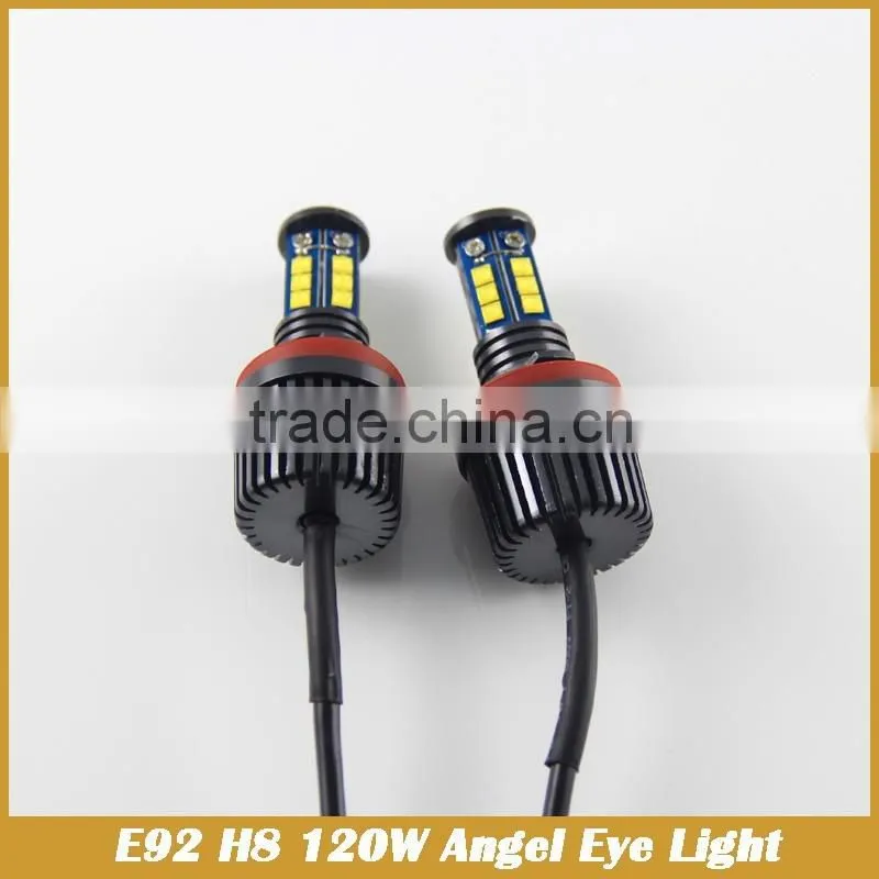 E92 H8 LED 120W Angel Eye Marker LED White for E87 E82 E92 E93 E90