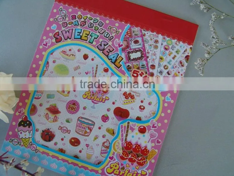 Home decoration cartoon 3d epoxy sticker,epoxy dome sticker for kids gift ,clear epoxy resin sticker