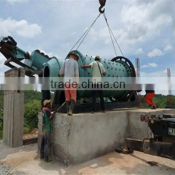 Large Capacity Overflow Type Wet Ball Mill