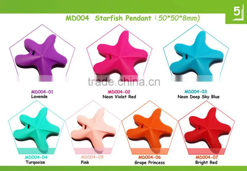 Custom Silicone Teether Jewelry/Baby Chew Sensory Soft Toys