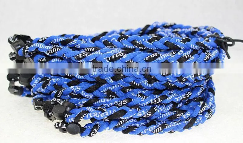 2015 China wholesale custom titanium sports necklace,titanium necklace