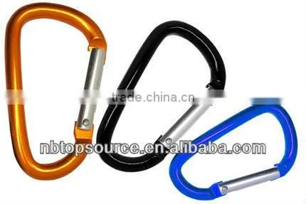 Aluminum Carabiner Clips With light and Bottle Opener