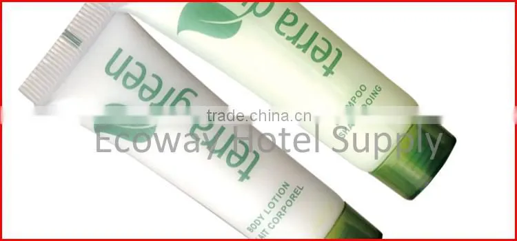 Cheap plastic cosmetic tube disposable shampoo tubes with screen logo print