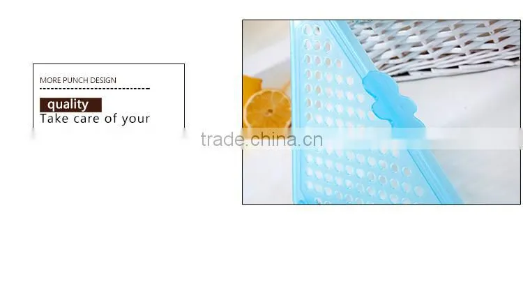 Kitchen storage Fashion portable plastic drain rack store shelves storage box bowl cup Shelves Stands Dish Rack