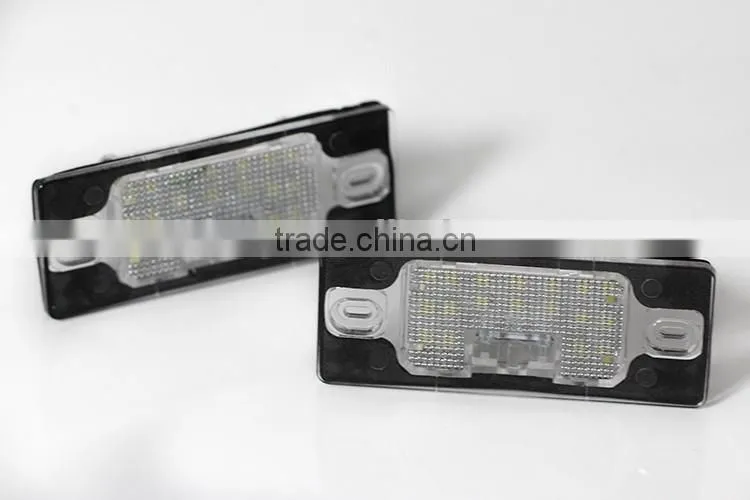 One year guaranteed 12V ABS material led license light led license plate lamp canbus for P orsche