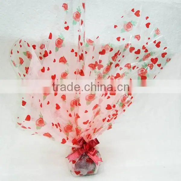 packing gifts&apples&boxes material bopp film scrap