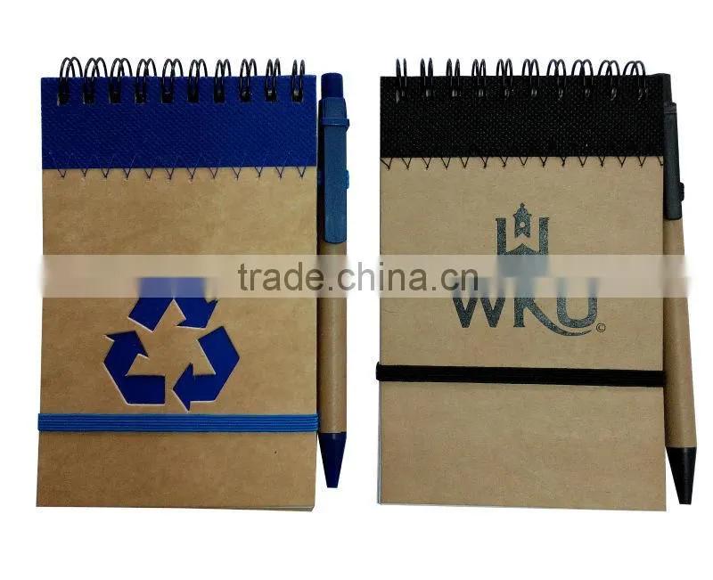 Recycled notepad/environmental notepad/notepad with sticky note