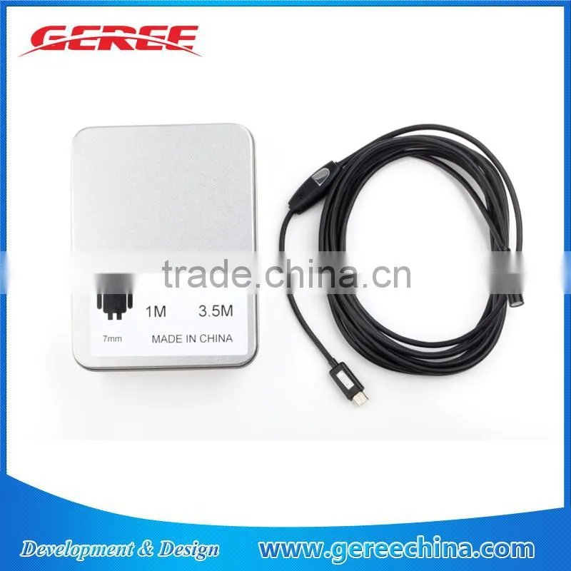 7MM Android OS automotive inspection camera Underwater pipeline Endoscope