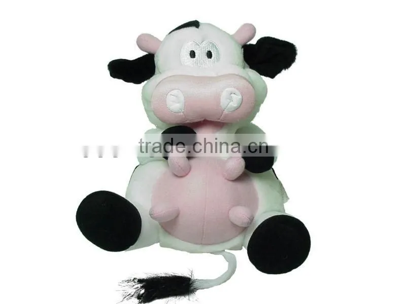 HI EN71 Happy Talking Animal Cow Plush Toys