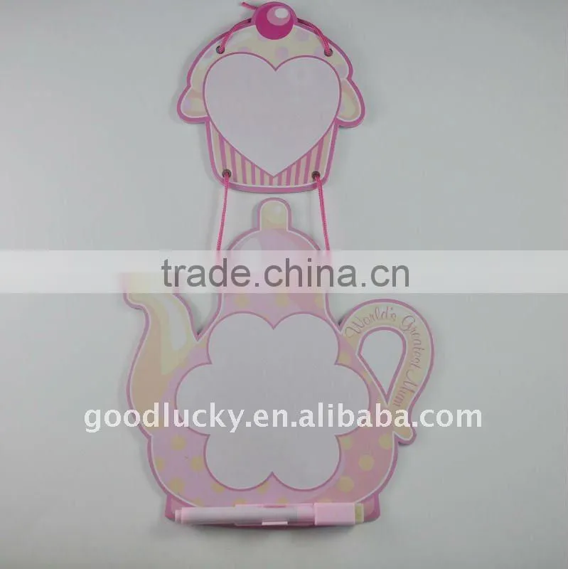 Calabash fashional gift cardboard white board
