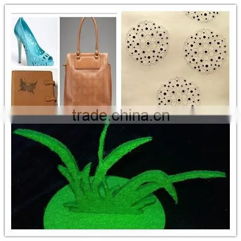 fur carpet leather Double-head laser engraving cutting machine