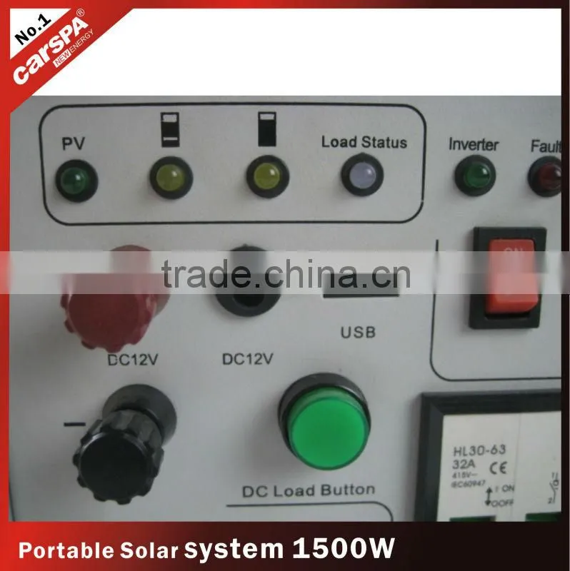 Movable Solar Power System 1KW/1.5KW/2KW for home