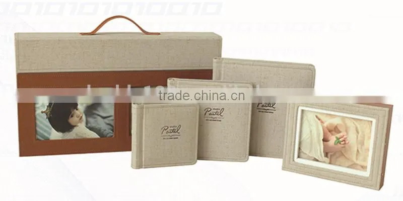 Double100 hot photo leather wedding photo album