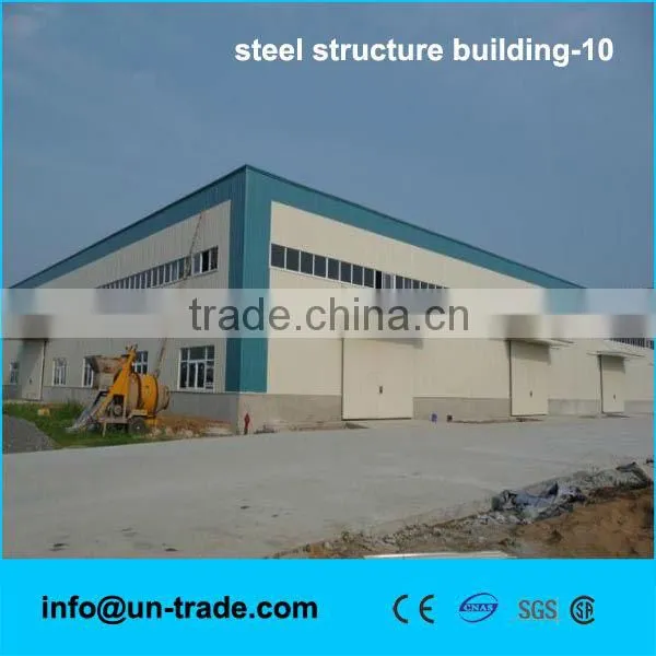 low cost steel structure building