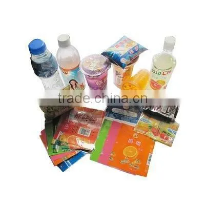 PET sleeve shrinking label /PVC shrinking label