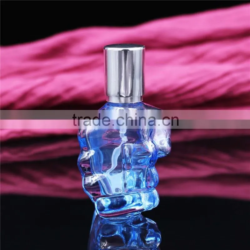 2016 wholesale 30ml fist shape glass spray perfume bottles