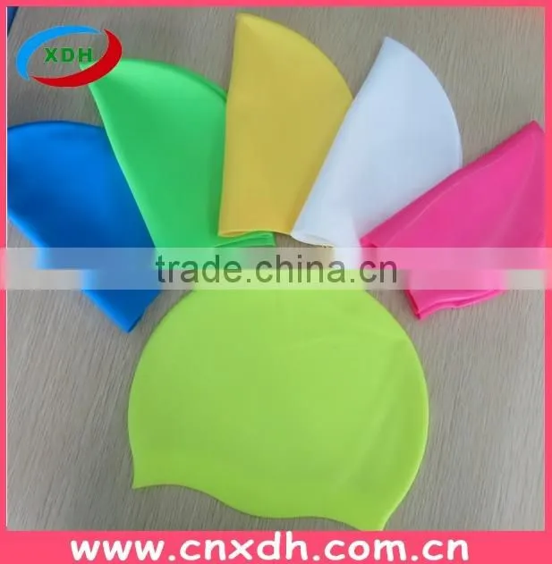 Dureable Flexible Custom Silicone Swim Cap with Your Logo