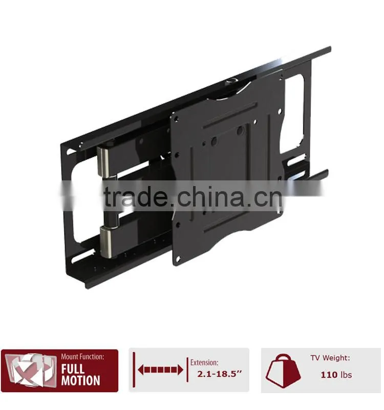 Articulating swivel tilt LCD TV wall mount for 23~42 inch screen