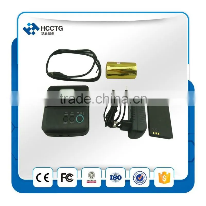 80mm portable bluetooth Thermal Mini Bill Printer HCC-T9