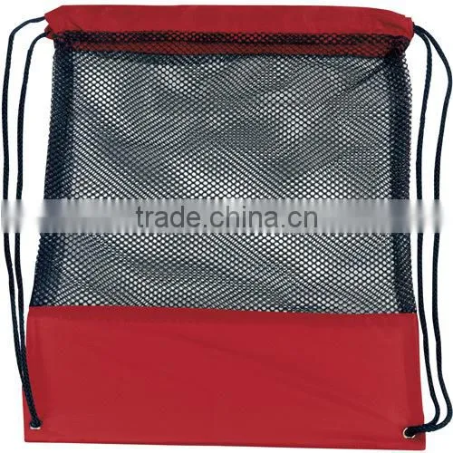 Top Range Customized Mesh Drawstring Backpack