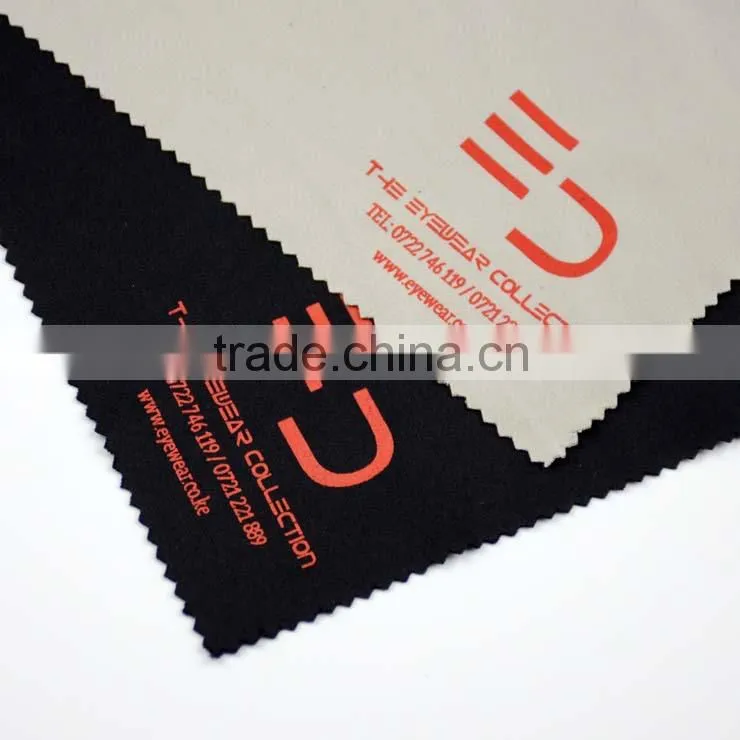 Microfiber Cloth Silk Screen Print