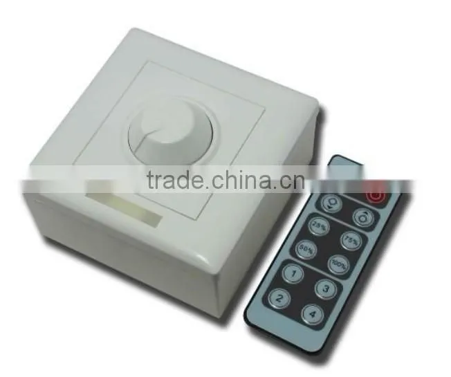 LED Lighting Intelligent Dimming Controller,With Infrared 12 Key Panel Dimmer,LED Dimmer 220V 150w