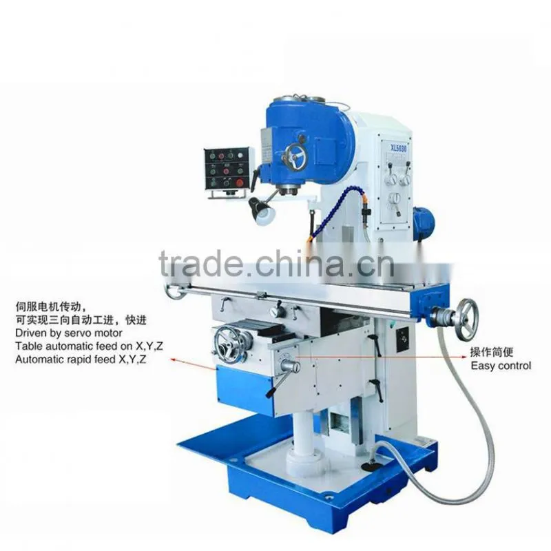 HIGH QUALITY VERTICAL MILLING MACHINE WITH MILLING SPINDLE TAPER ISO 40