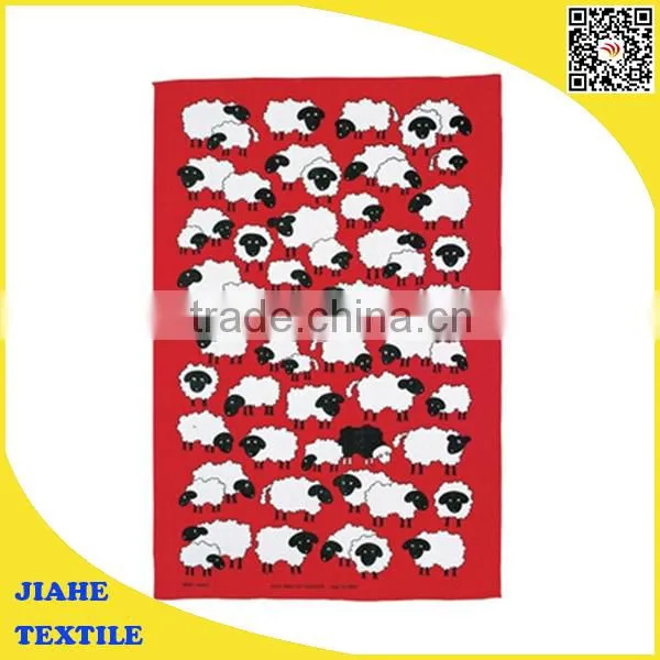 custom tea towel printing