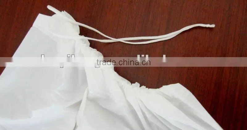 high quality ldpe cloth drawstring bag