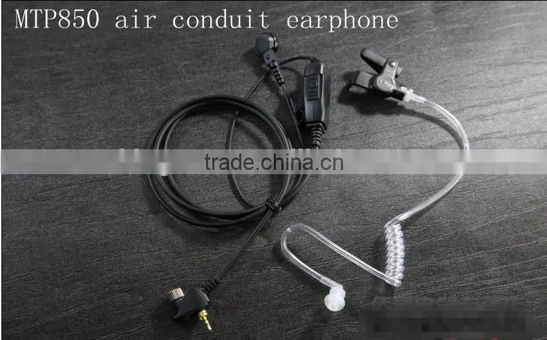 Two Way Radio Walkie Talkie Air Conduit Earphone/Earpiece for Mo- to- ro- la Tetra MTP850 MTH800 MTH650