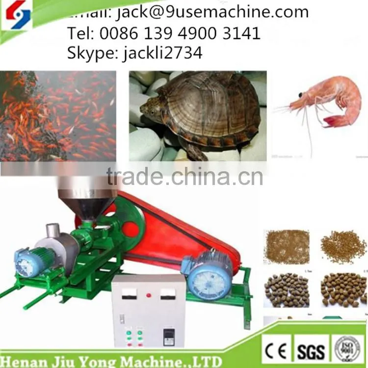 Various Grain Size Fish Feed Pellet Extruder