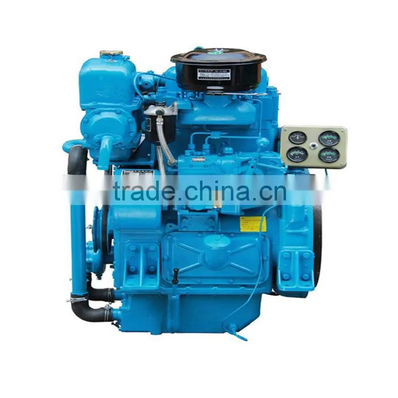 Marine aluminum material single cylinder diesel engine