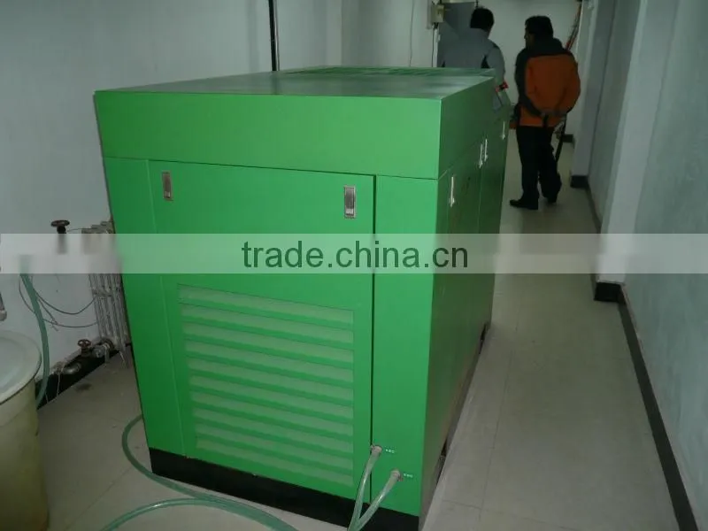 oil free 8bar air compressor for food industry