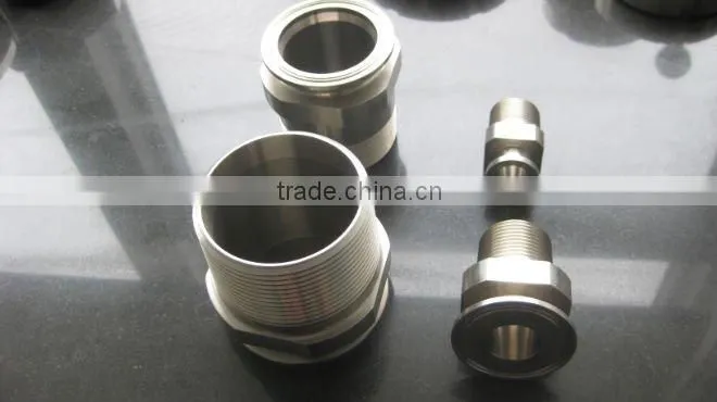 NPT sanitary clamp adapter