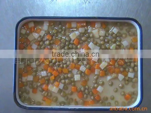 Top quality canned mixed vegetables from China/mixed vegetables
