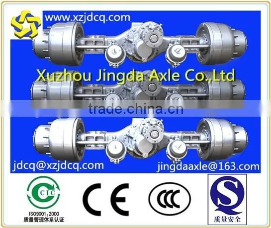high transmission axle yutong YT3501 mining dumper GTH16 backhoe drive axle GTZ16 casting axle 3 gear drive tandem axle parts