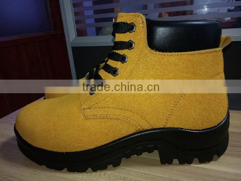 middle cut industrial cheap workman's steel toe cap brand stylish lightweight safety shoes