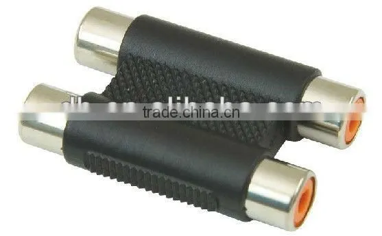 TV female to female rca jack copper rca double jack
