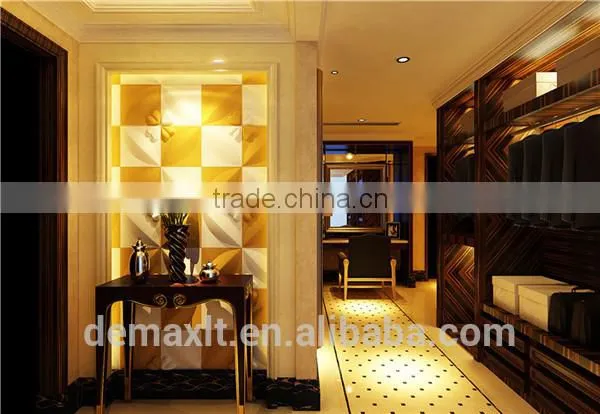 modern abstract paintable decorative wall light cover