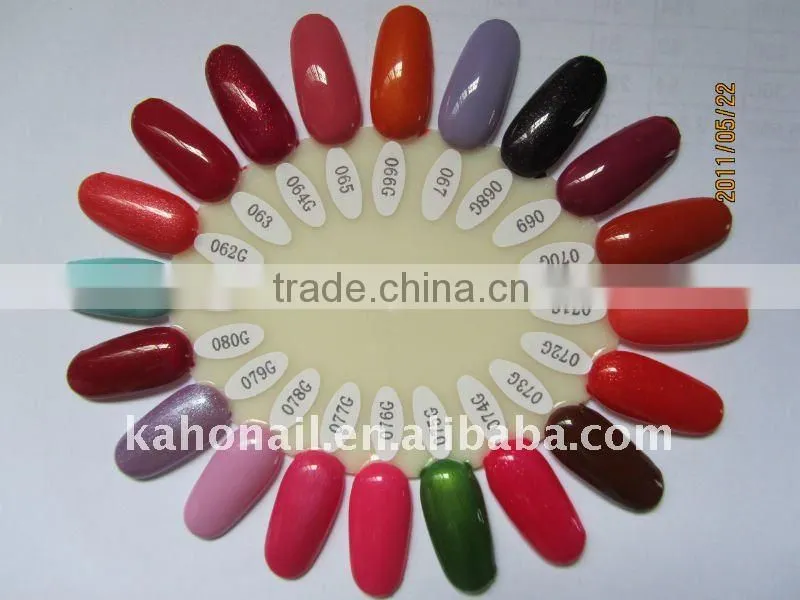 Nail Art Wheel Nail Polish Varnish Display UV Gel Color Chart Plate