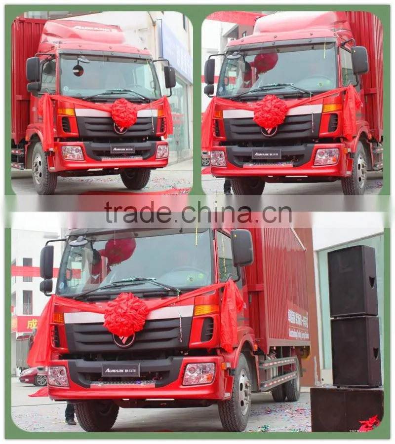 factory make 4X2 Foton food truck 6 wheels FOTON mini cargo 11ton foton van cargo